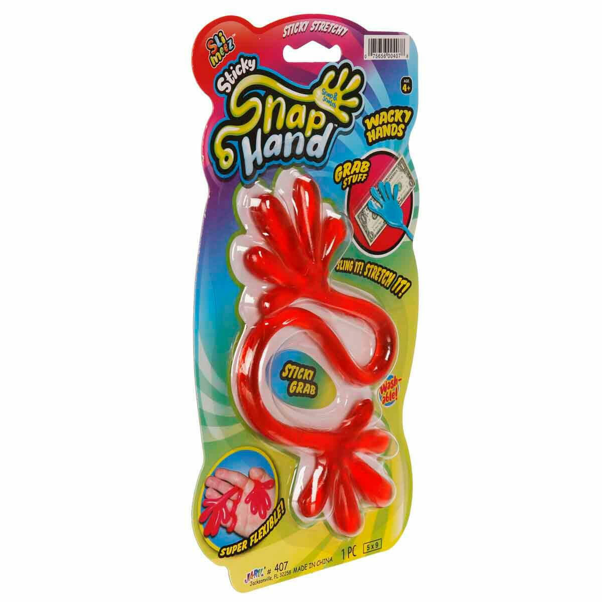 Eğlenceli Yapışkan El – Esneyen, Yapışan ve Tekrar Kullanılabilir Oyun Oyuncağı