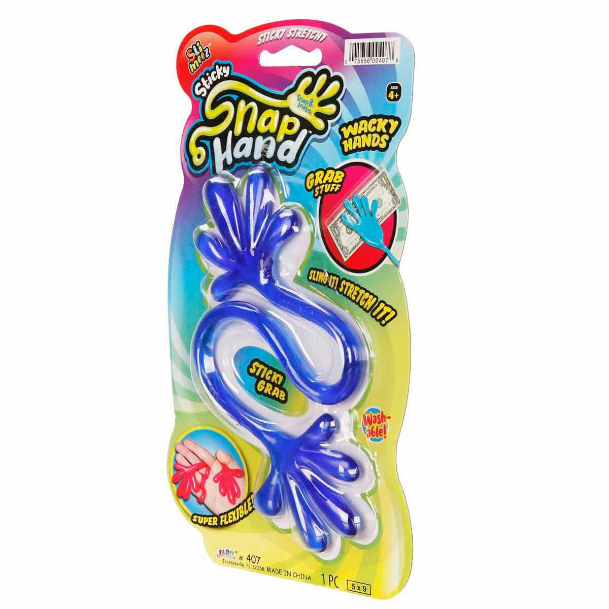 Eğlenceli Yapışkan El – Esneyen, Yapışan ve Tekrar Kullanılabilir Oyun Oyuncağı