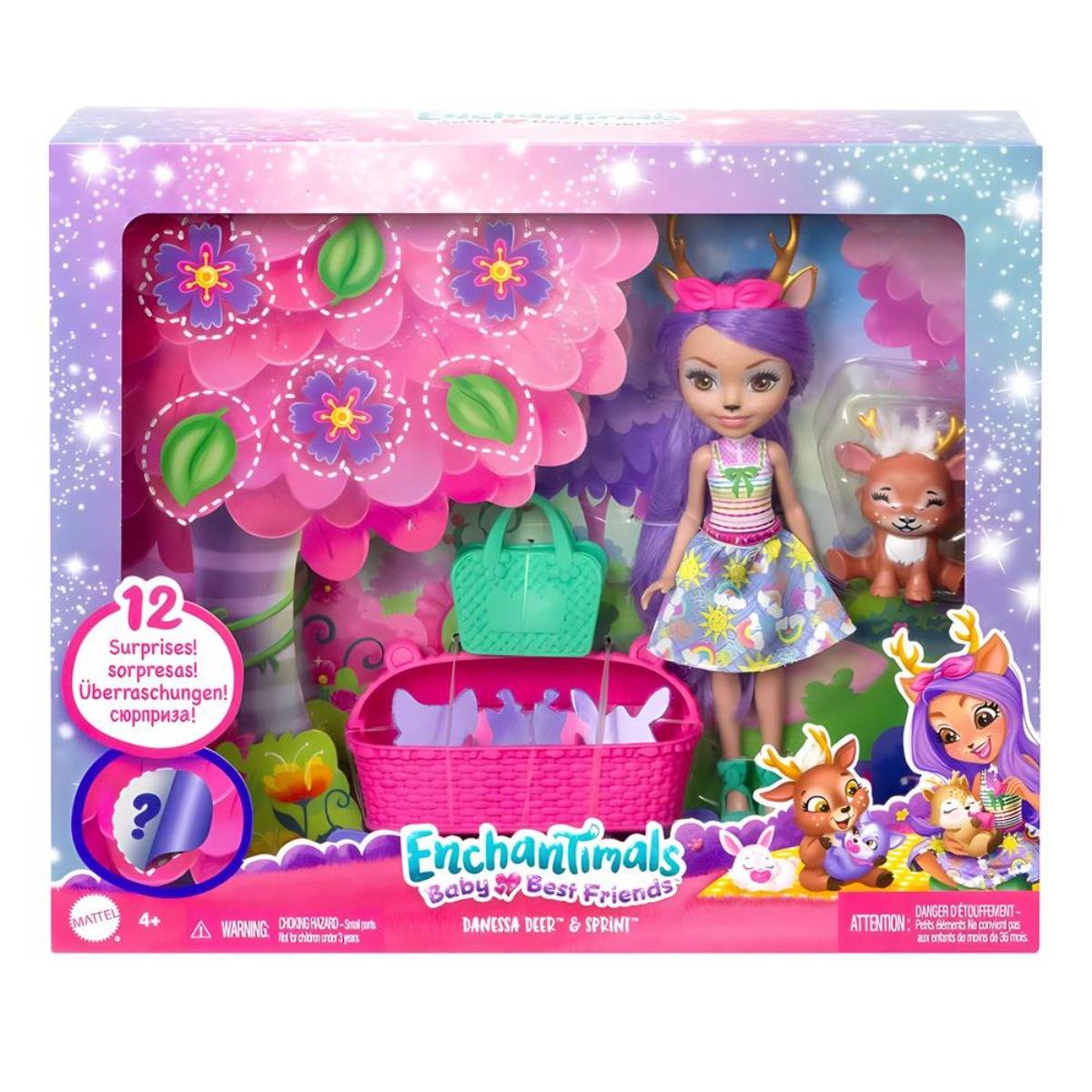 Enchantimals Bestie Reveal Yakın Arkadaş Bebekler