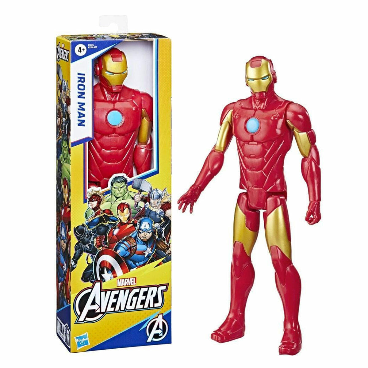 Avengers Endgame Ironman Titan Hero Figür 29 cm | Marvel Lisanslı Aksiyon Figürü | Eklemli ve Blast Gear Uyumlu Demir Adam