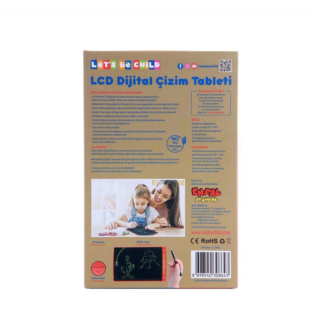 LCD Dijital Çizim Tableti