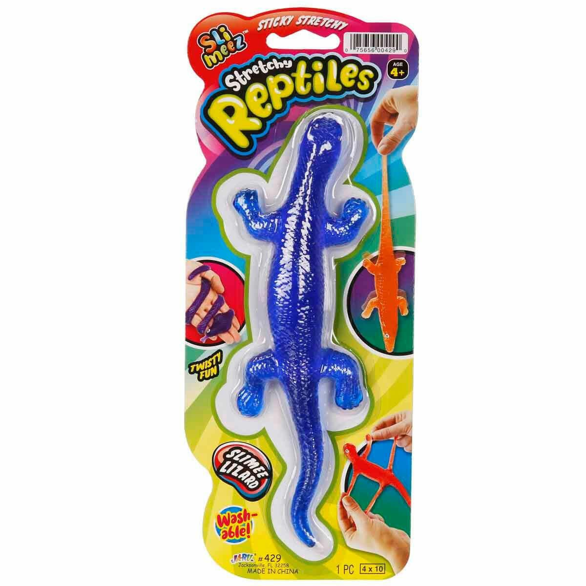 Jaru Esnek Sürüngenler 19 cm – Streç Yılan ve Kertenkele Oyuncak Figürleri