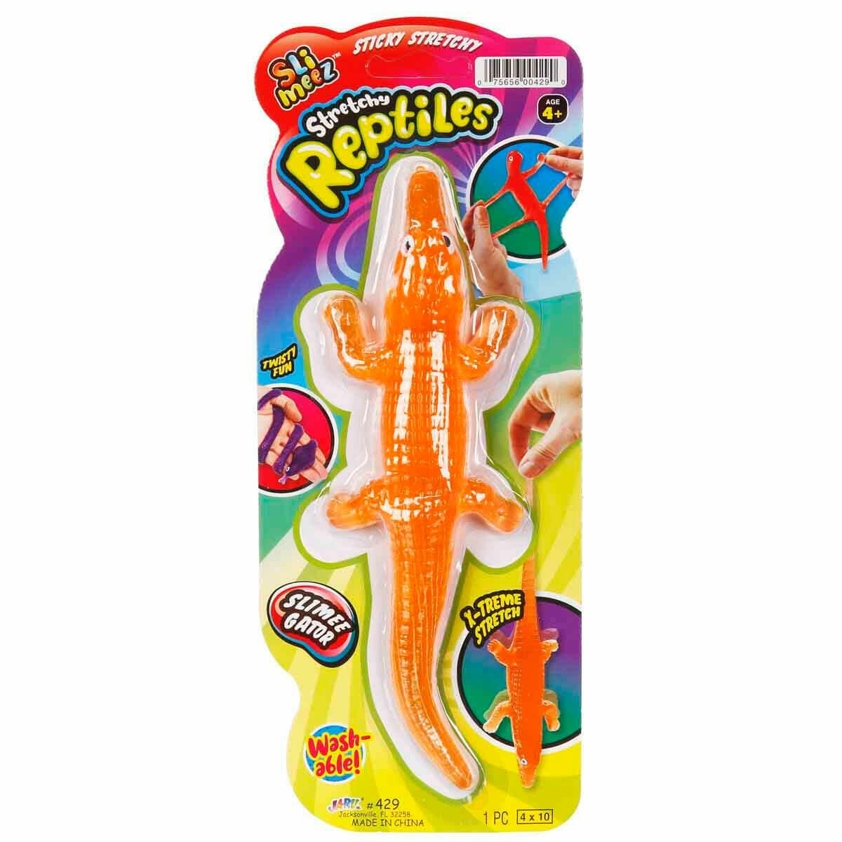 Jaru Esnek Sürüngenler 19 cm – Streç Yılan ve Kertenkele Oyuncak Figürleri