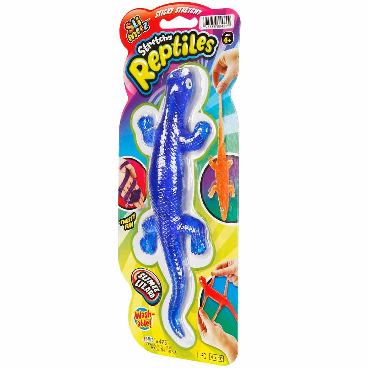 Jaru Esnek Sürüngenler 19 cm – Streç Yılan ve Kertenkele Oyuncak Figürleri