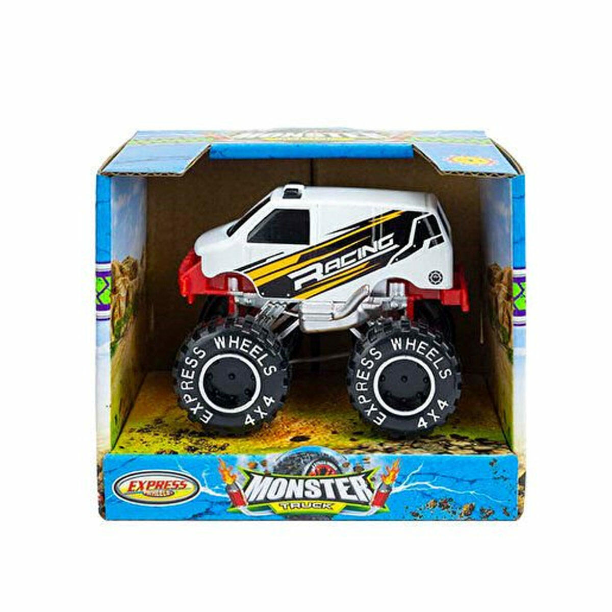 Express Wheels Monster Truck | Sesli Ve Işıklı Dev Tekerlekli Araba | Aksiyon Dolu Çarpışma Ve Yarış Aracı