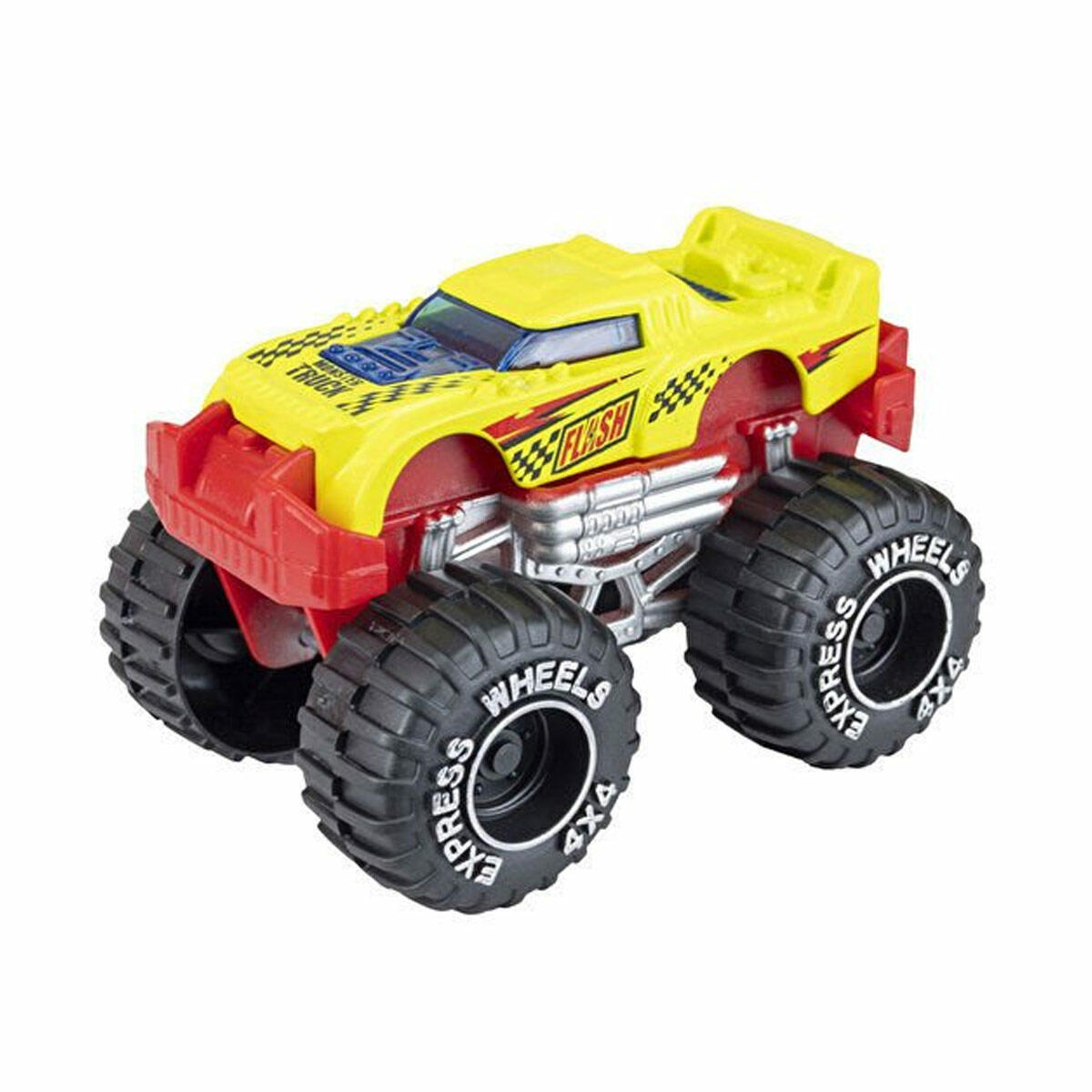 Express Wheels Monster Truck | Sesli Ve Işıklı Dev Tekerlekli Araba | Aksiyon Dolu Çarpışma Ve Yarış Aracı