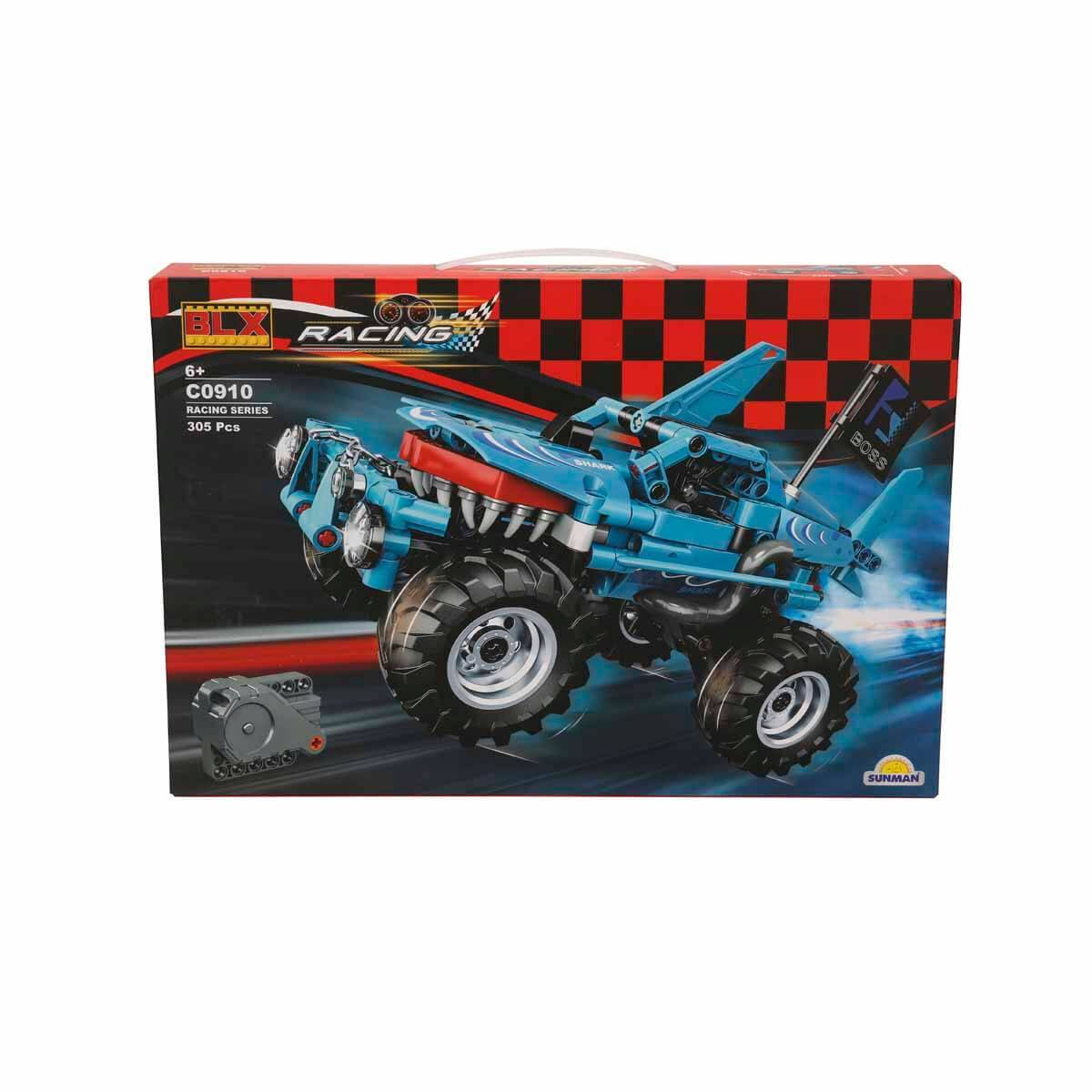 BLX Racing Boss Shark Yarış Arabası 305 Parça