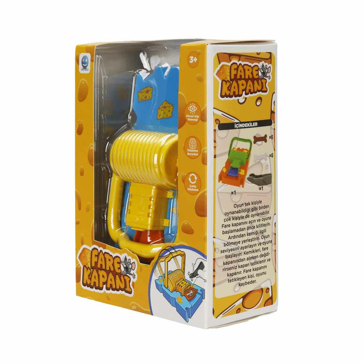 Fare Kapanı Kutu Oyunu | Zeka ve Refleks Geliştirici Klasik Masa Oyunu | Eğlenceli Rube Goldberg Düzenekli Aile Oyunu