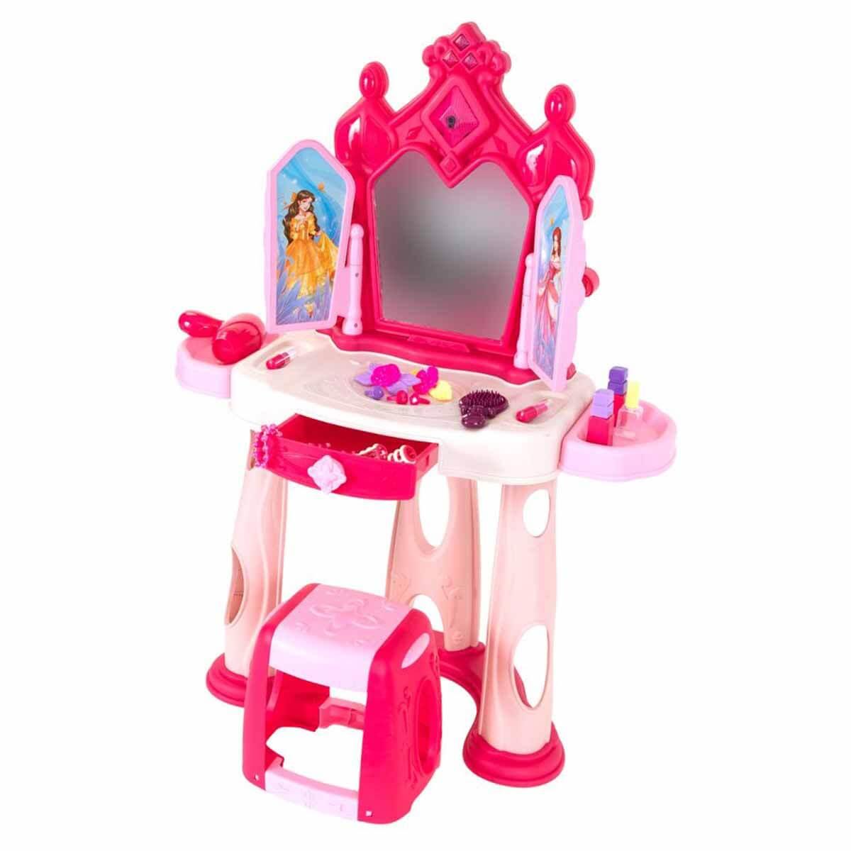 Işıklı ve Sesli Makyaj Masası Oyun Seti
