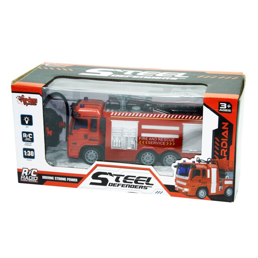 Uzaktan Kumandalı 1/30 Şarjlı İtfaiye Arabaları