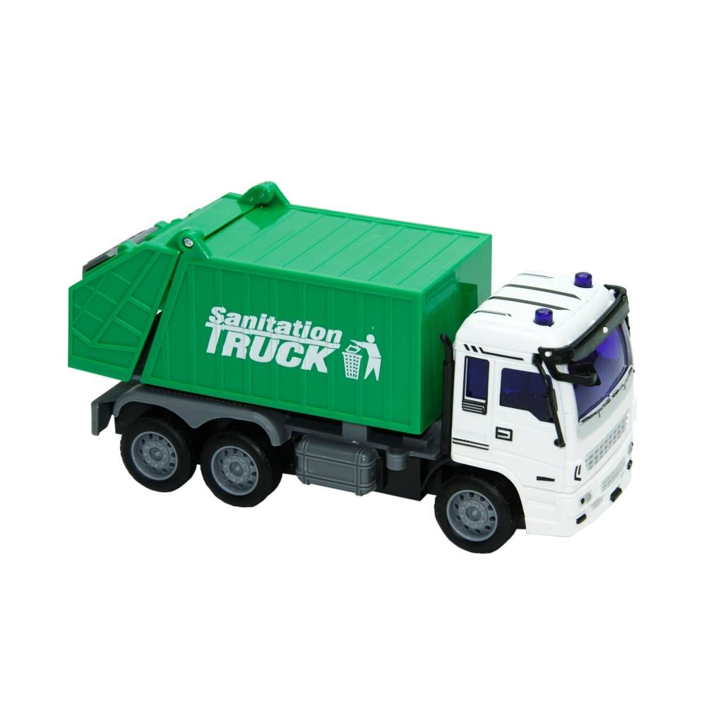 Uzaktan Kumandalı 1/30 Şarjlı Temizlik Araçları Çöp Kamyonu