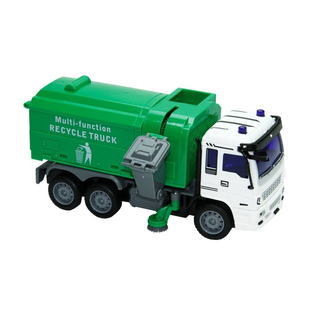 Uzaktan Kumandalı 1/30 Şarjlı Temizlik Araçları Çöp Kamyonu