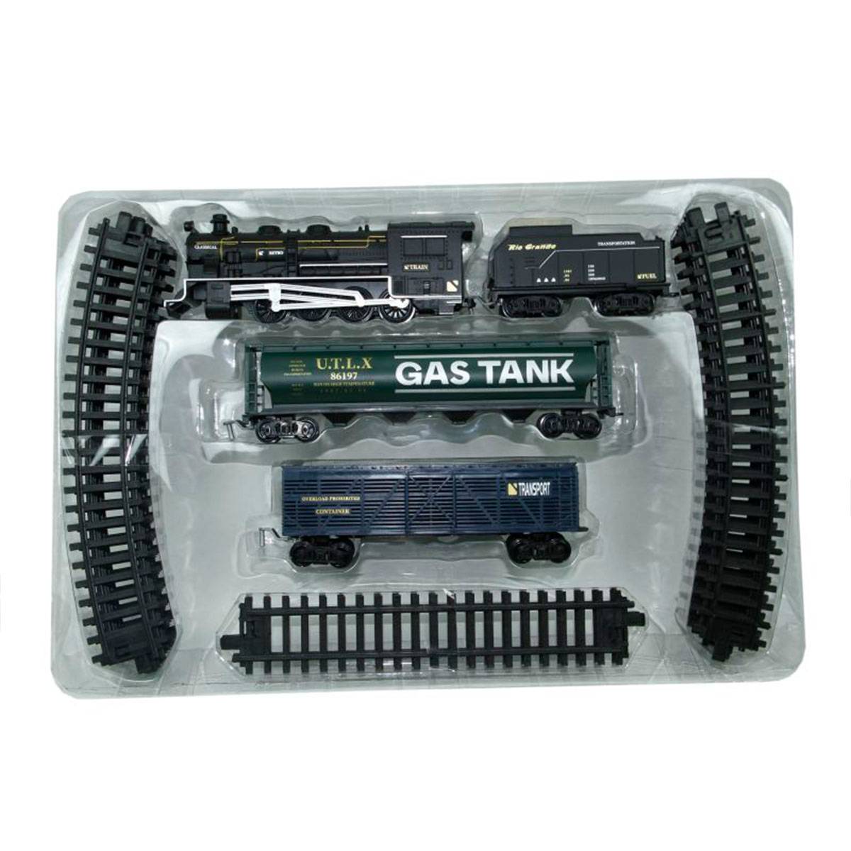 Işıklı ve Sesli 18 Parça Klasik Tren Set