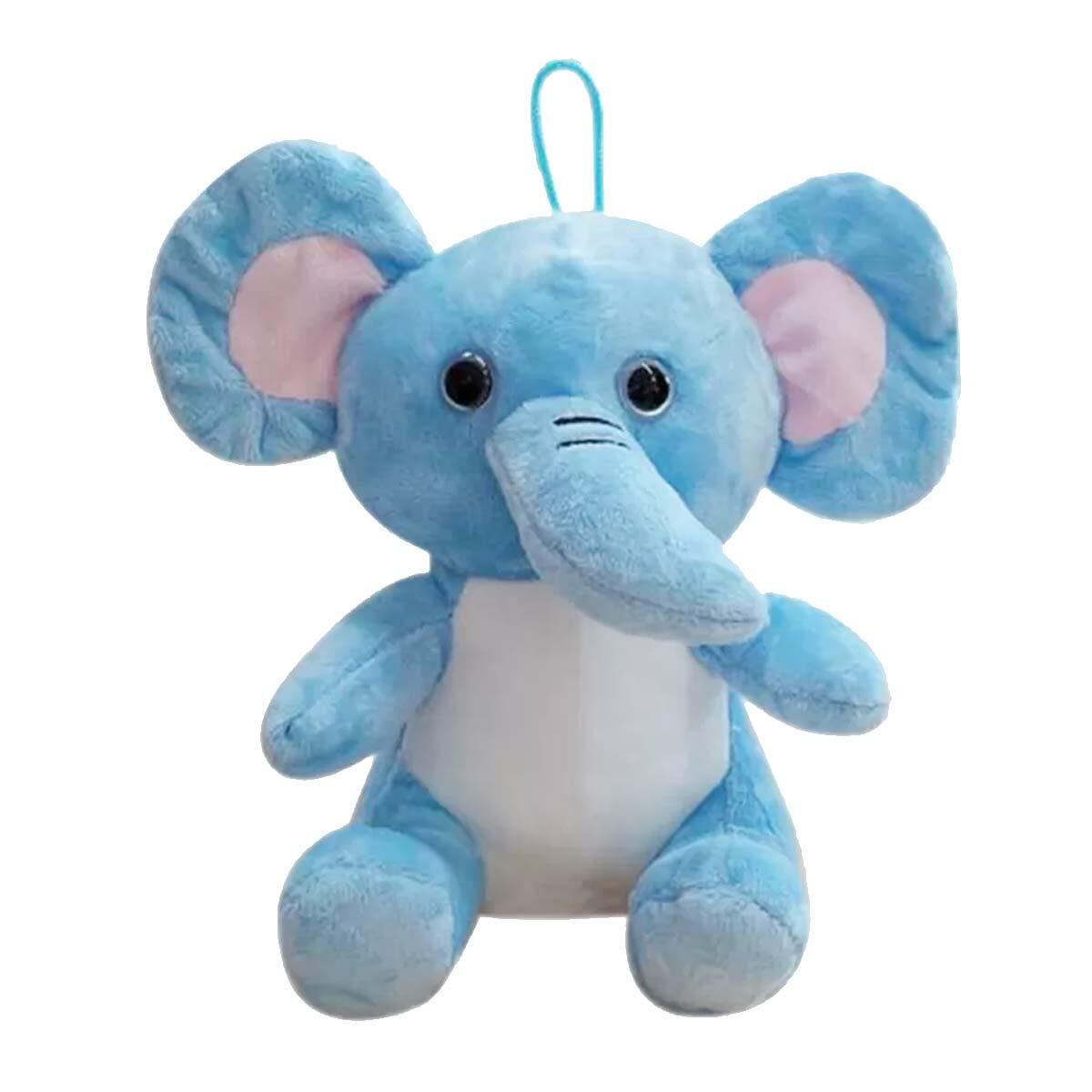 Fil 20 cm Pelüş | Welsoft Dokulu Safari Arkadaşı | Güvenli Ve Yıkanabilir Uyku Arkadaşı