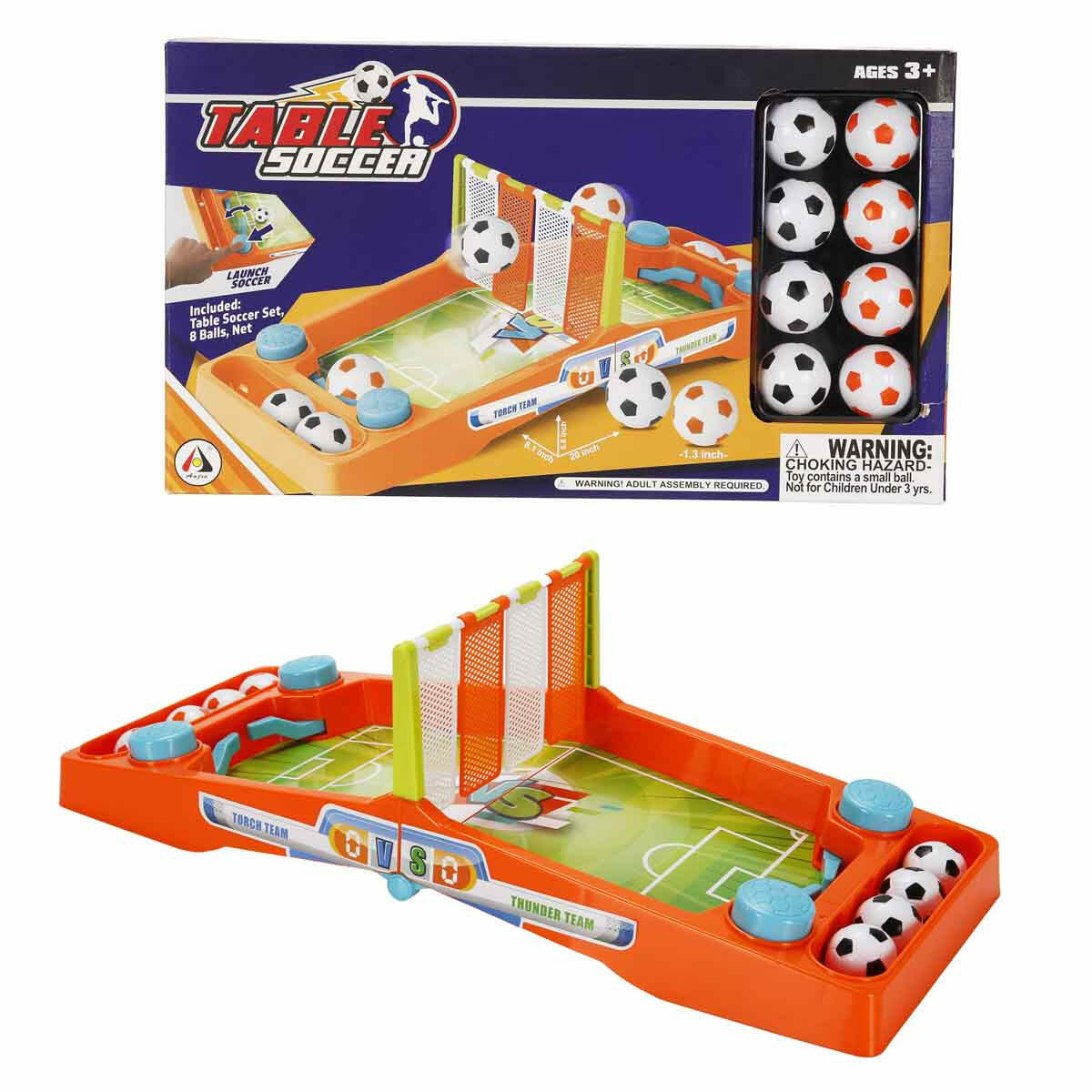 Fileli Masaüstü Futbol Oyunu 50 cm | Refleks Geliştirici Parmak Futbolu | İnteraktif İnşa Edilebilir Gol Maçı Seti