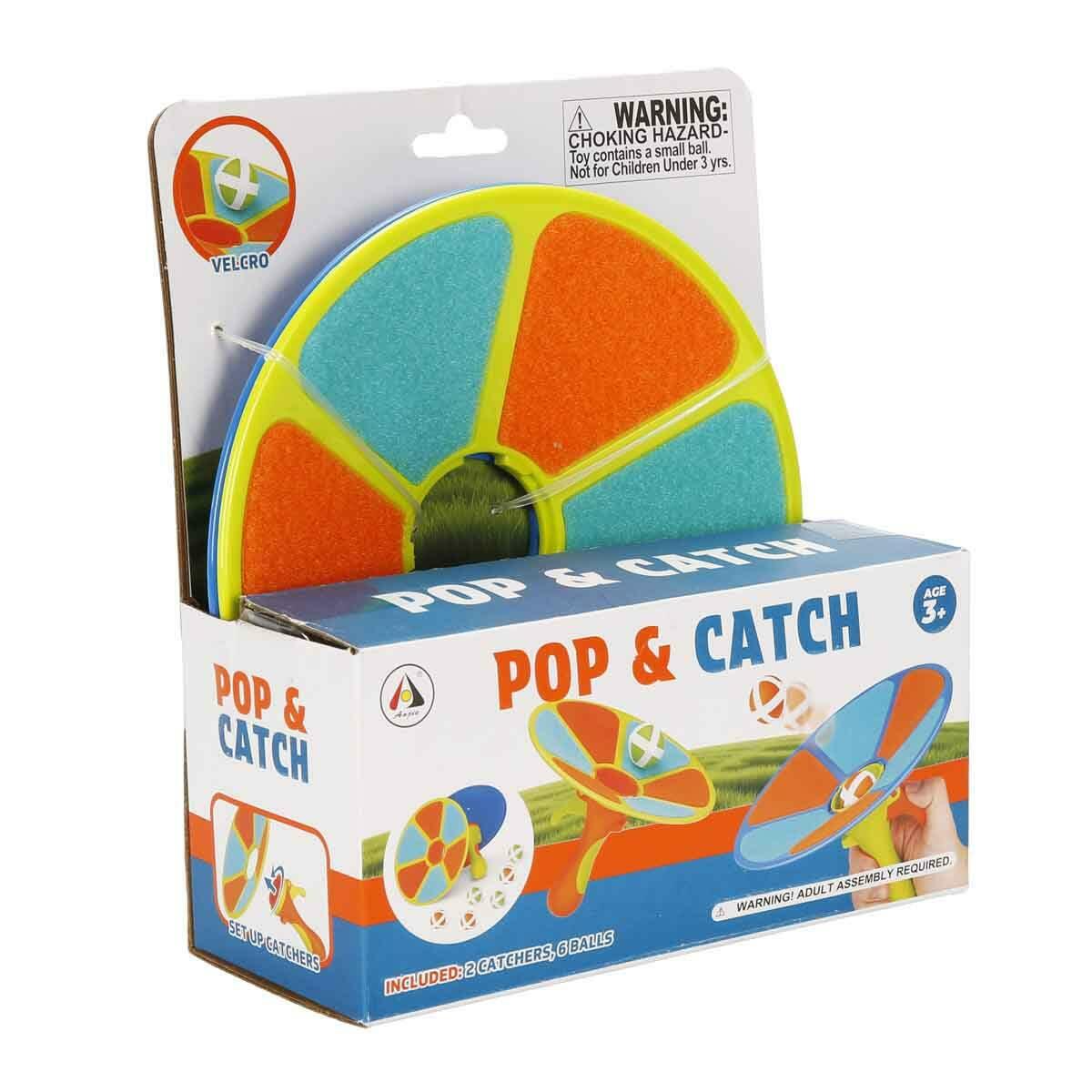 Fırlat ve Yakala 2’li Set | Mekanizmalı Fırlatıcı ve Cırt Cırtlı Yakalayıcı | Aile ve Arkadaş Aktivite Oyuncağı