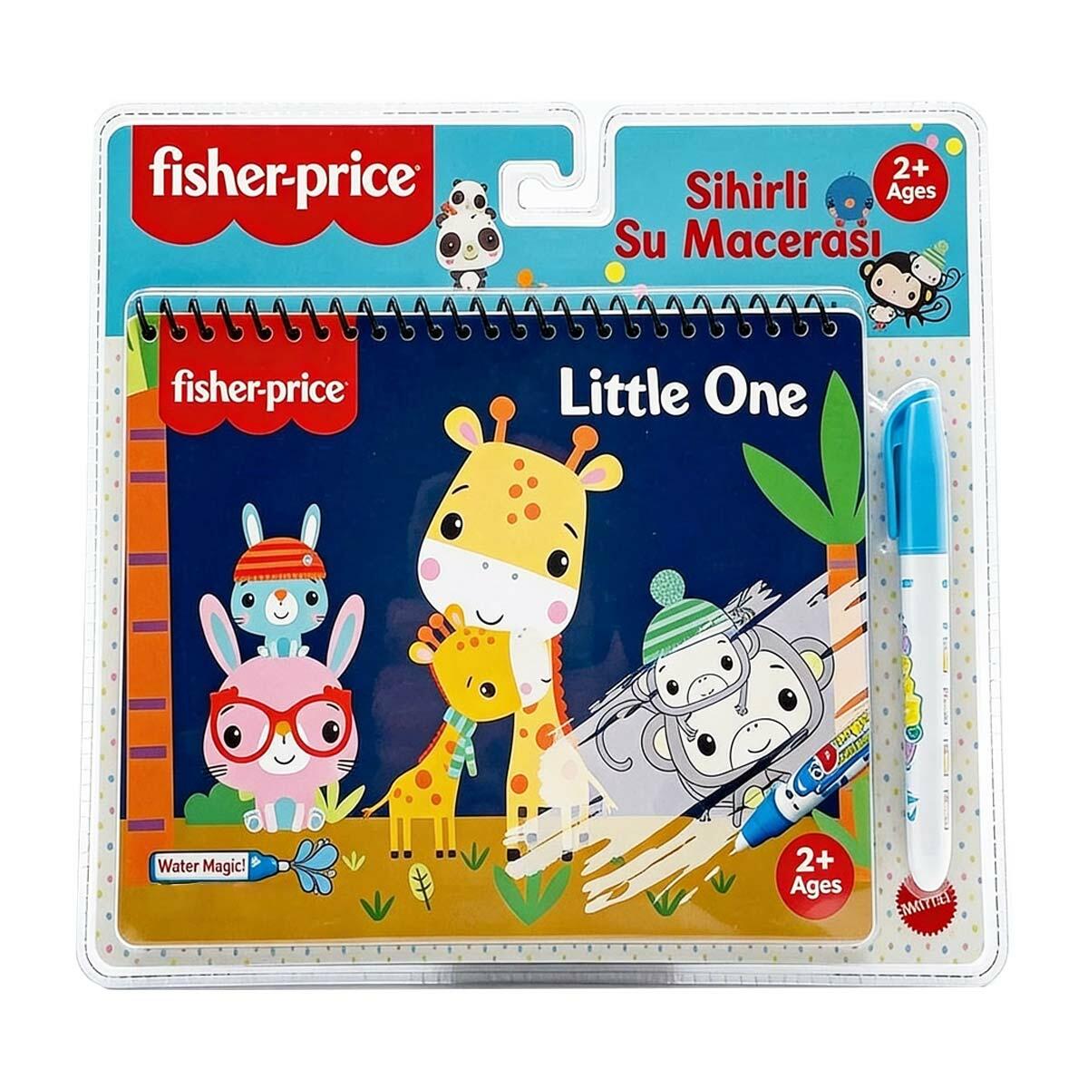 Fisher Price Sihirli Suyla Boyama Kitabı | Tekrar Kullanılabilir Magic Water Painting | 2+ Yaş Güvenli Aktivite