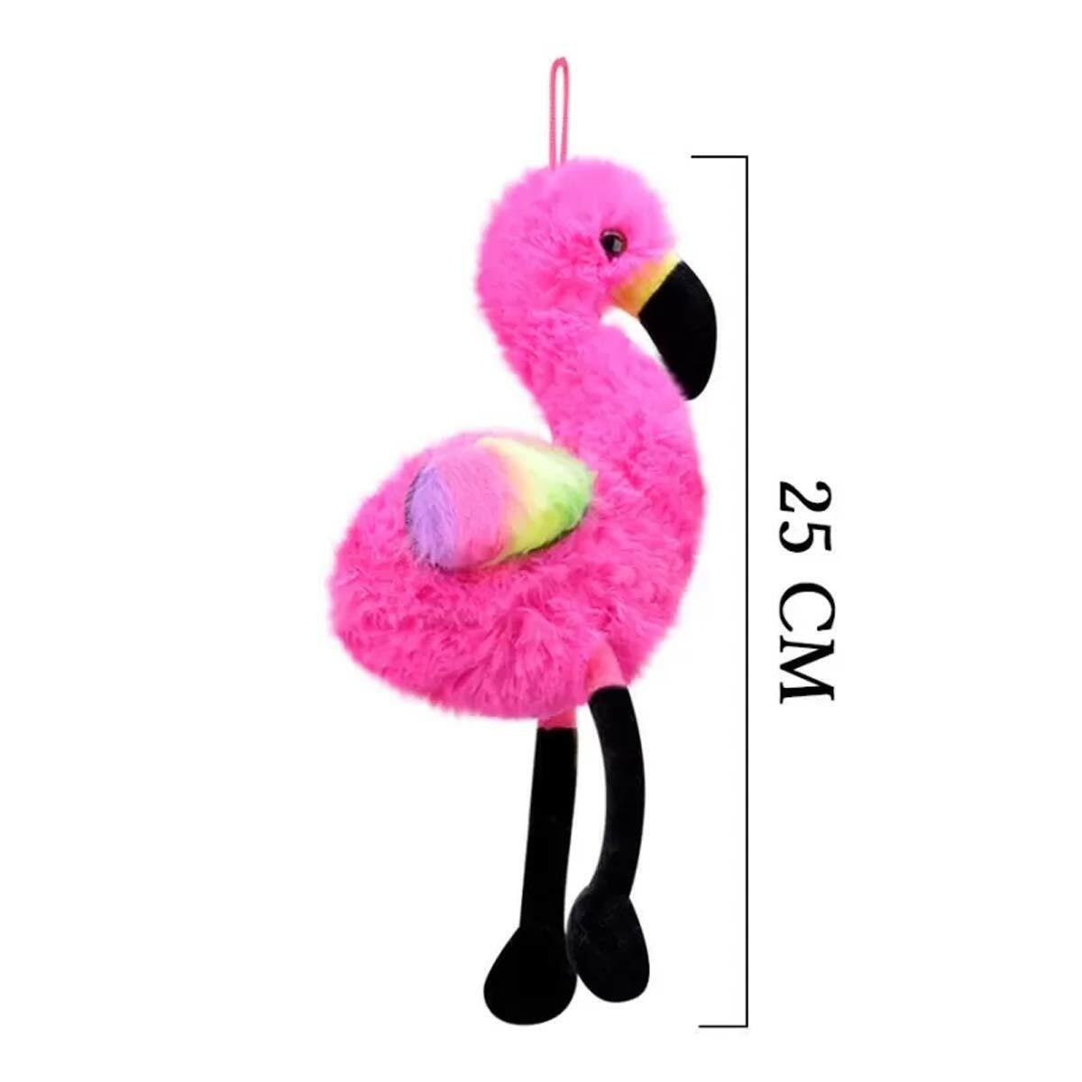 Flamingo 25 cm | Yumuşacık Welsoft Kumaş | CE Belgeli Ve Güvenli Peluş Oyuncak