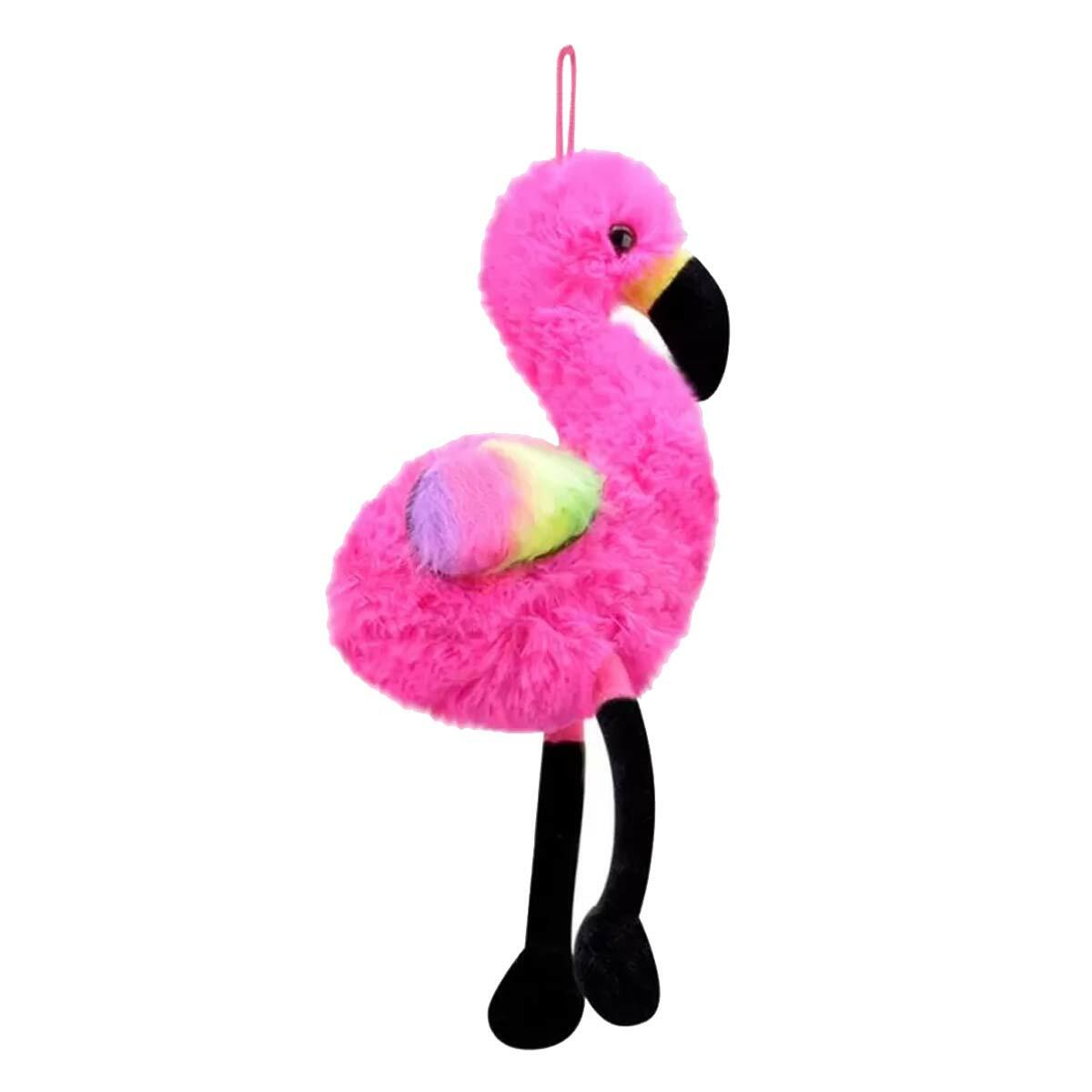 Flamingo 60 cm Pelüş | Welsoft Dokulu Tropikal Dost | Güvenli Ve Yıkanabilir Uyku Arkadaşı