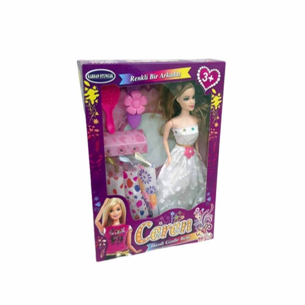 Karsan Oyuncak Fonksiyonel Aksesuarlı Ceren Bebek