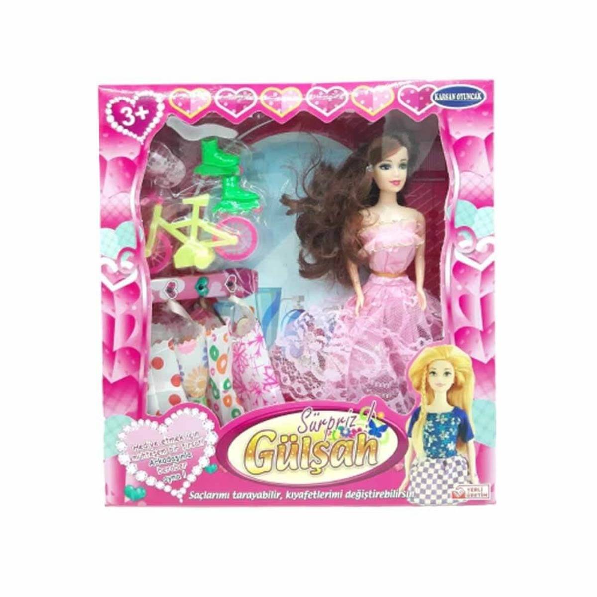 Karsan Oyuncak Fonksiyonel Aksesuarlı Gülşah Bebek