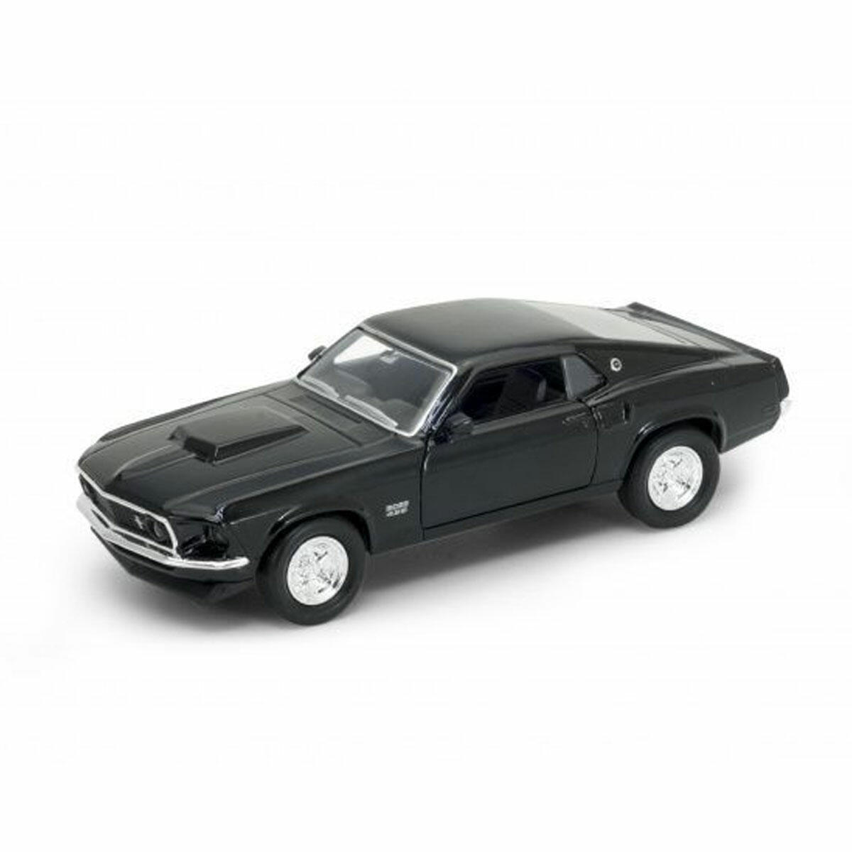 Karsan Oyuncak Welly Ford Mustang Boss Çek Bırak 1:32 – Açılır Kapılı Metal Die-Cast Model