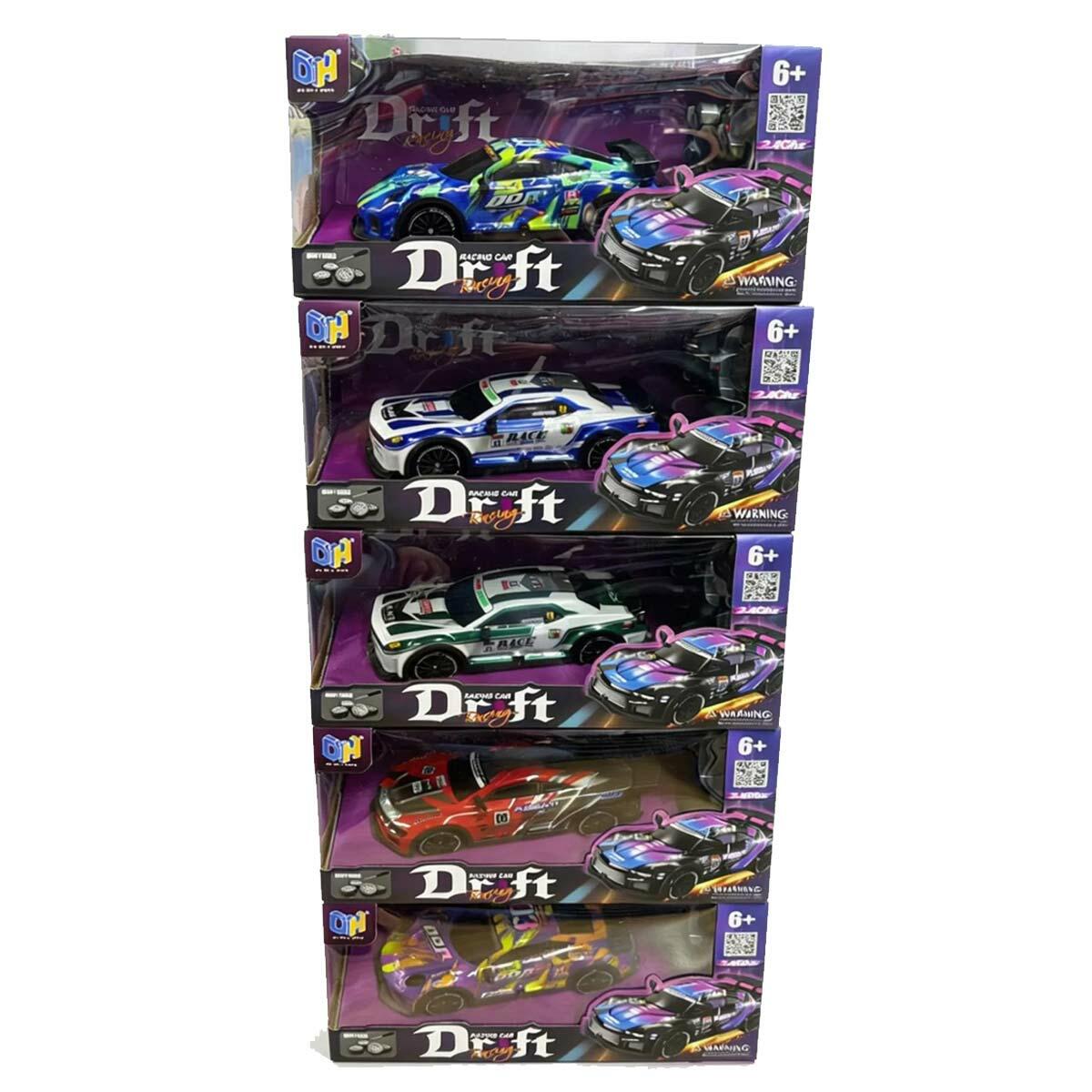Full Fonksiyon LED Işıklı 1:20 RC Drift Arabası | Şarjlı Uzaktan Kumandalı Yarış Otomobili