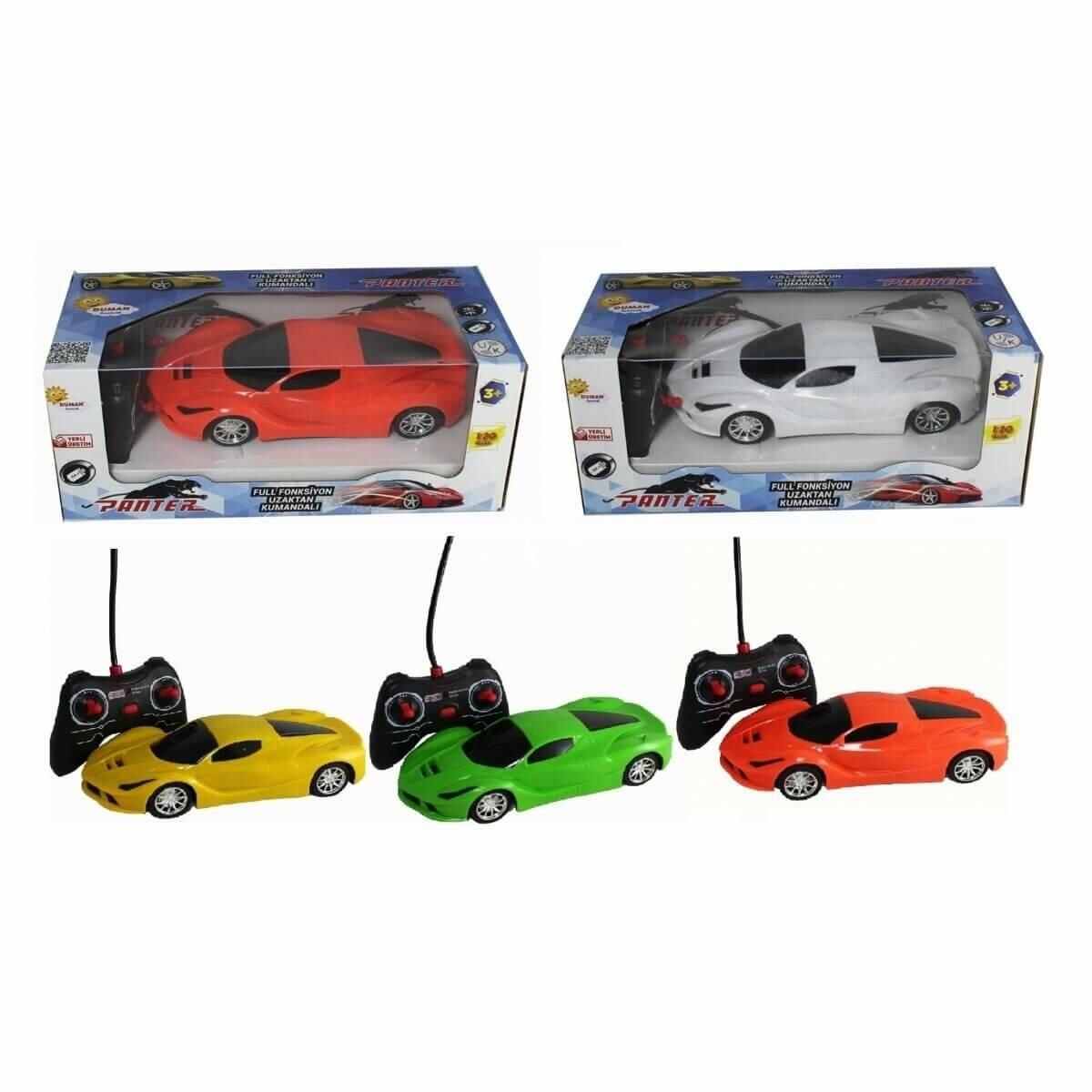 Full Fonksiyon Uzaktan Kumandalı Panter Yarış Arabası – 20 cm RC Araba