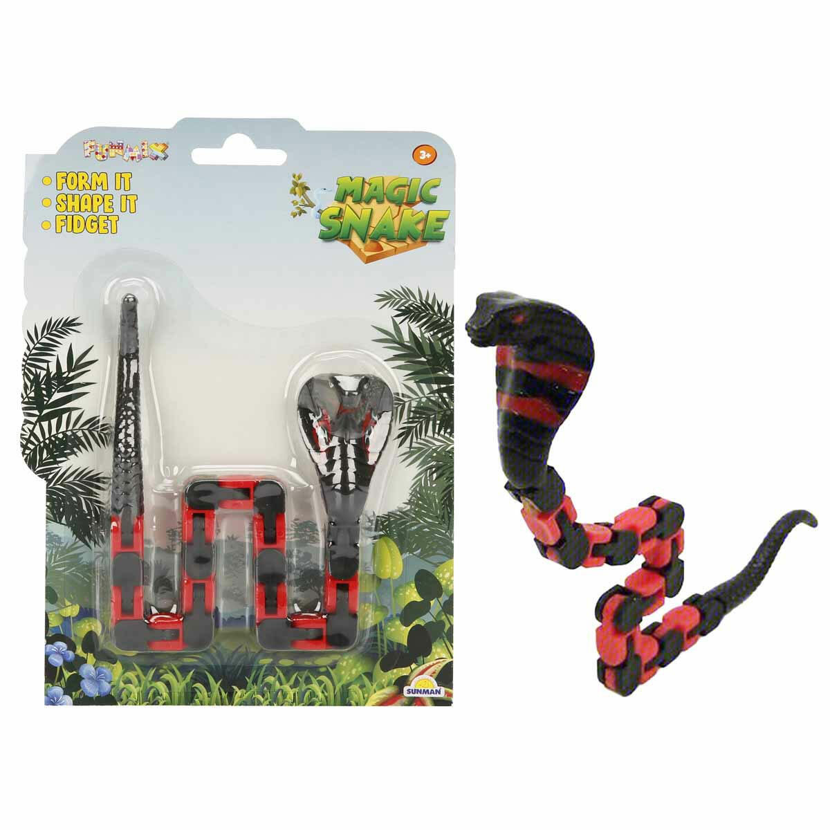 Funmix Bükülebilen Yılan Figürü | Eklemli Yapısıyla Şekil Alan, Şaka ve Koleksiyon İçin İdeal Oyuncak