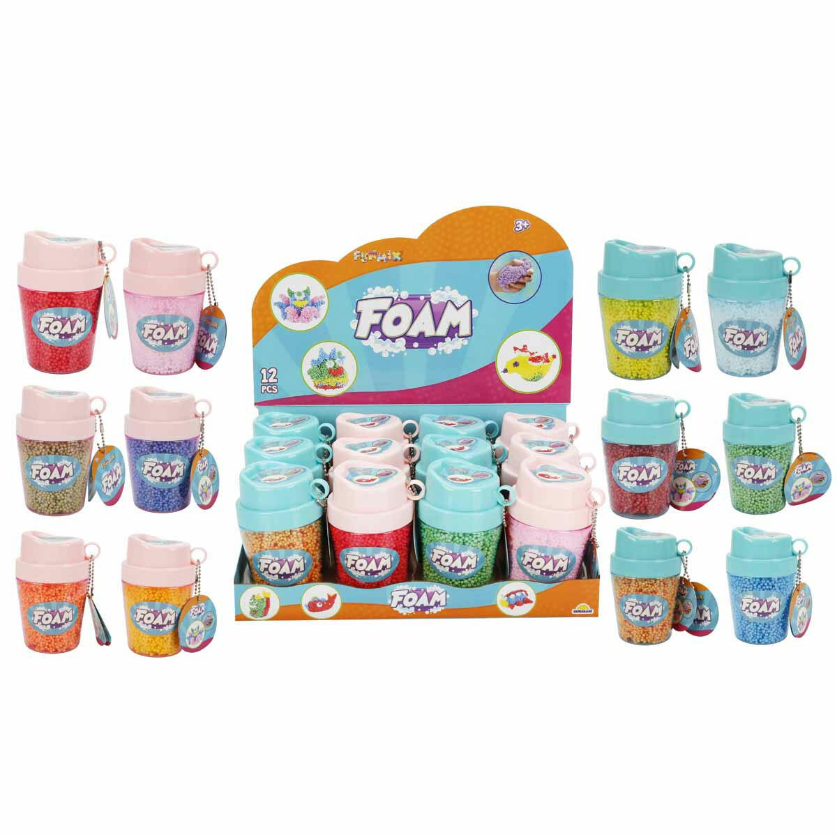 Funmix Köpük Slime | Ele Yapışmayan Yapısıyla Motor Becerilerini ve Yaratıcılığı Geliştir