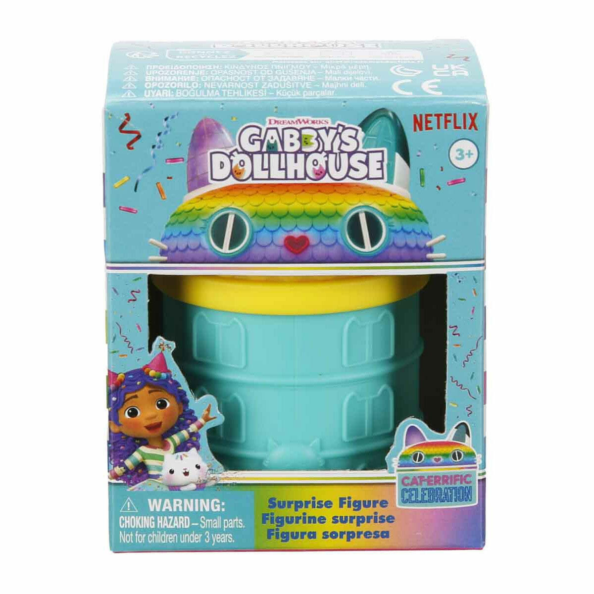 Gabby's Dollhouse Sürpriz Paket | Koleksiyonluk Mini Figür ve Aksesuar Standı | Sürpriz Kapsüllü Bebek Evi Figürleri