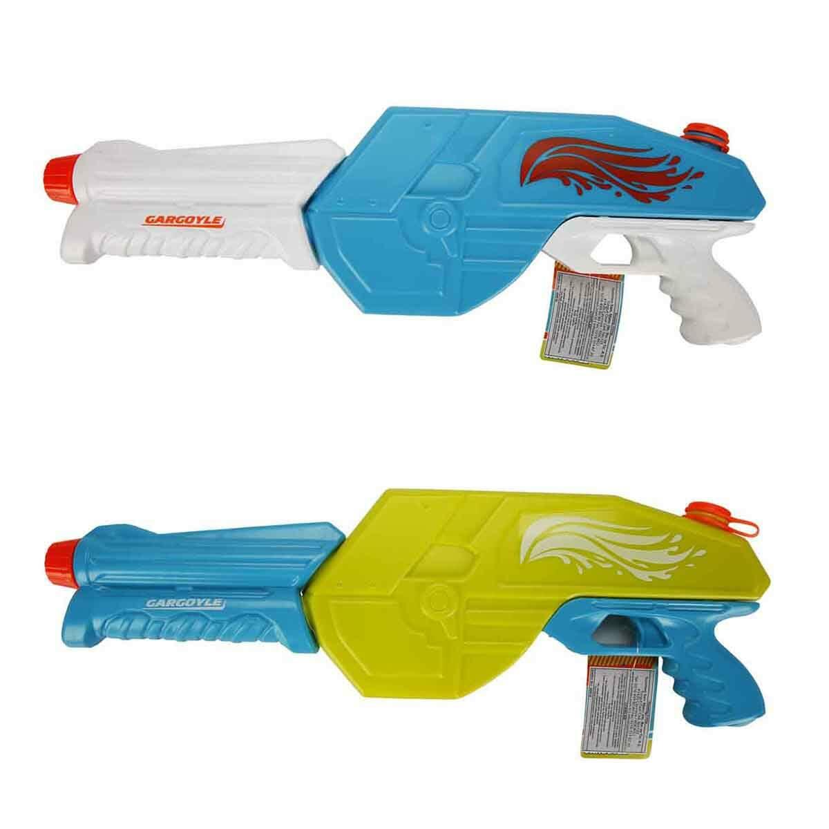 Water Warriors Gargoyle Su Tabancası | 9 Metre Atış Menzili | 627 ml Geniş Hazneli Oyuncak Su Silahı