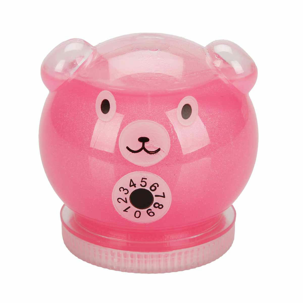 Gloopy Ayıcık Desenli Kristal Slime (150 gr) | Kolay Şekil Alan Esnek Yapı ve 6 Farklı Renk