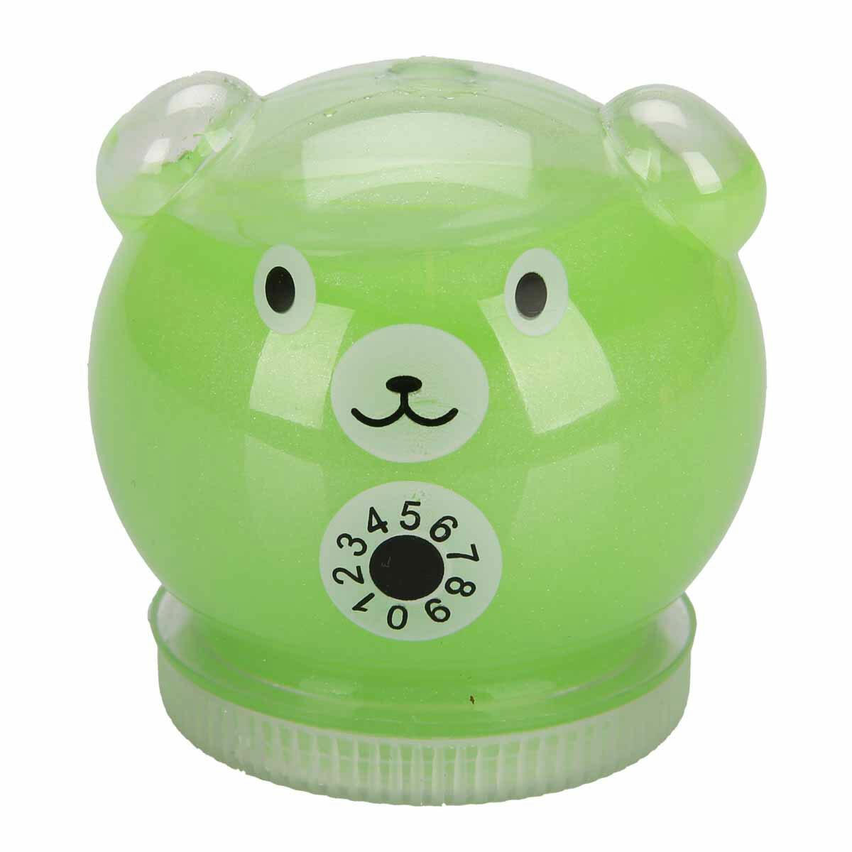 Gloopy Ayıcık Desenli Kristal Slime (150 gr) | Kolay Şekil Alan Esnek Yapı ve 6 Farklı Renk