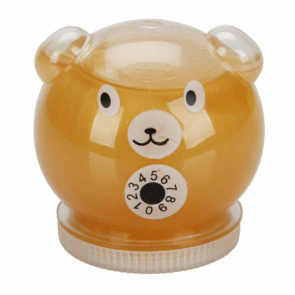 Gloopy Ayıcık Desenli Kristal Slime (150 gr) | Kolay Şekil Alan Esnek Yapı ve 6 Farklı Renk