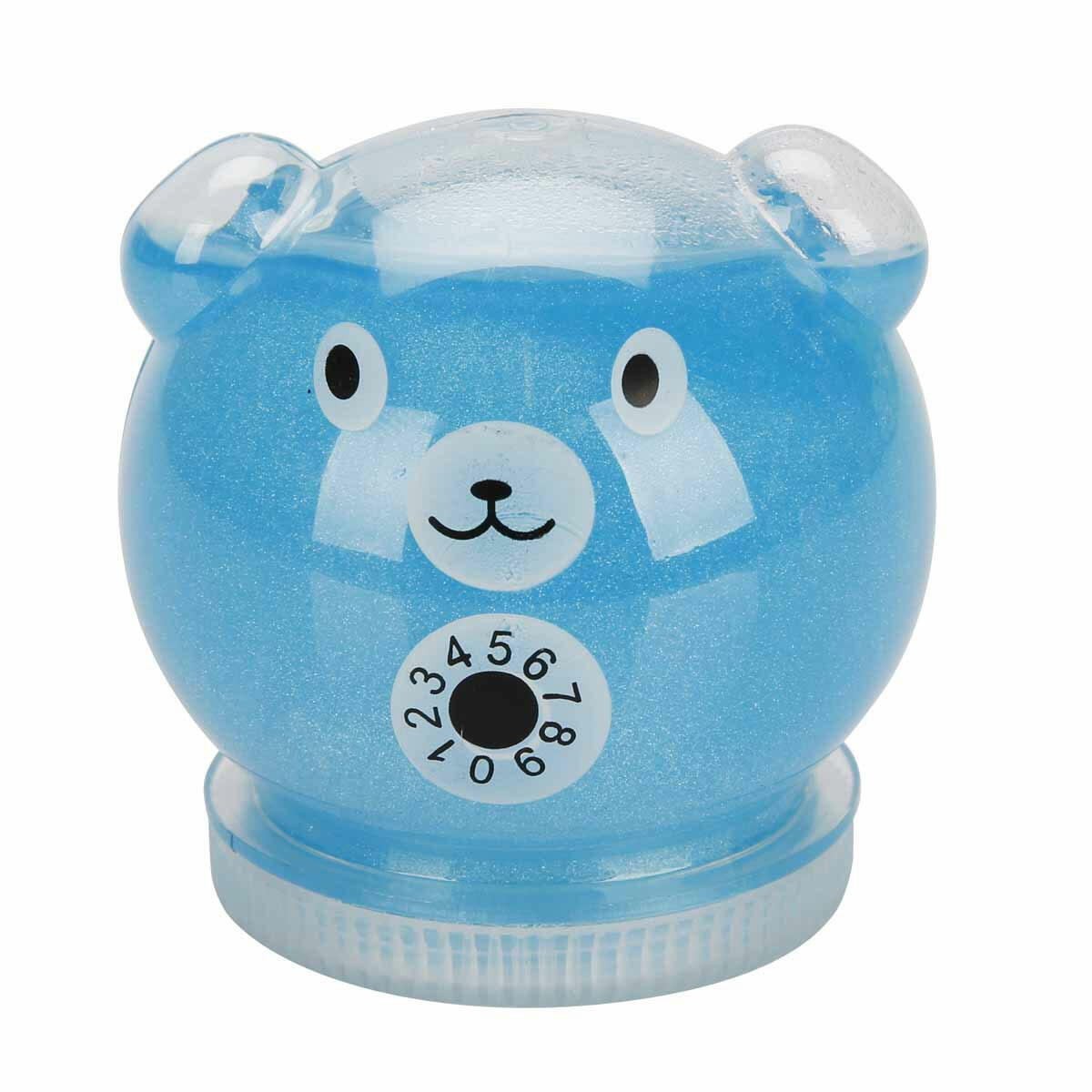 Gloopy Ayıcık Desenli Kristal Slime (150 gr) | Kolay Şekil Alan Esnek Yapı ve 6 Farklı Renk