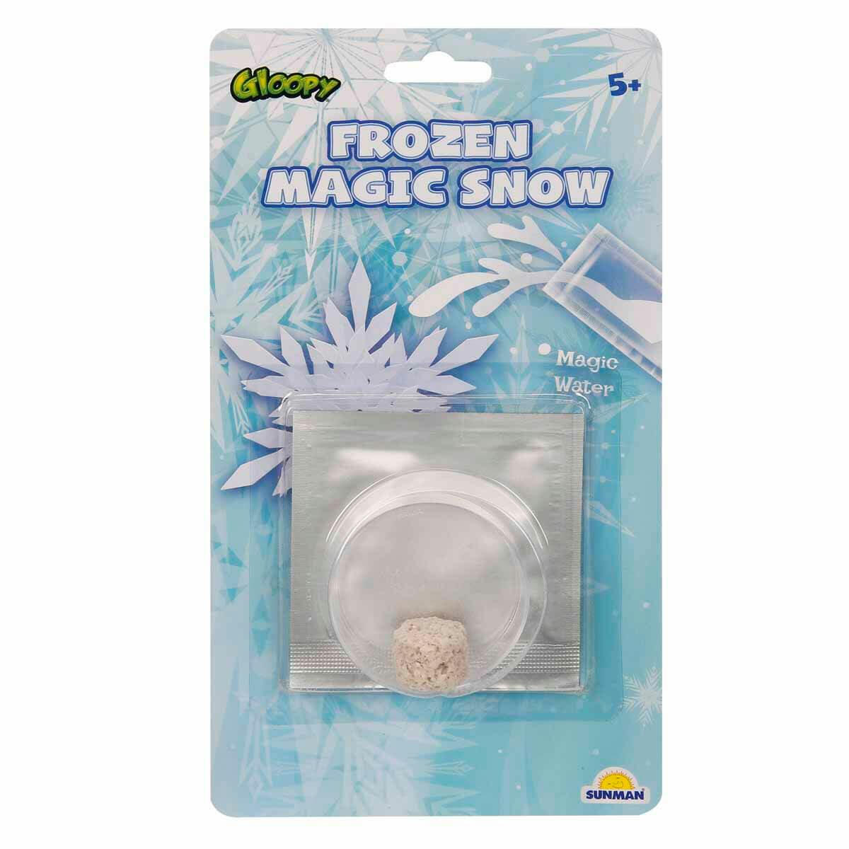 Gloopy Sihirli Kar Kristali Yapım Seti | Eğitici Bilim Deneyi ve Kristal Oluşturma Kiti | Çocuklar İçin Merak Uyandıran Deney Seti
