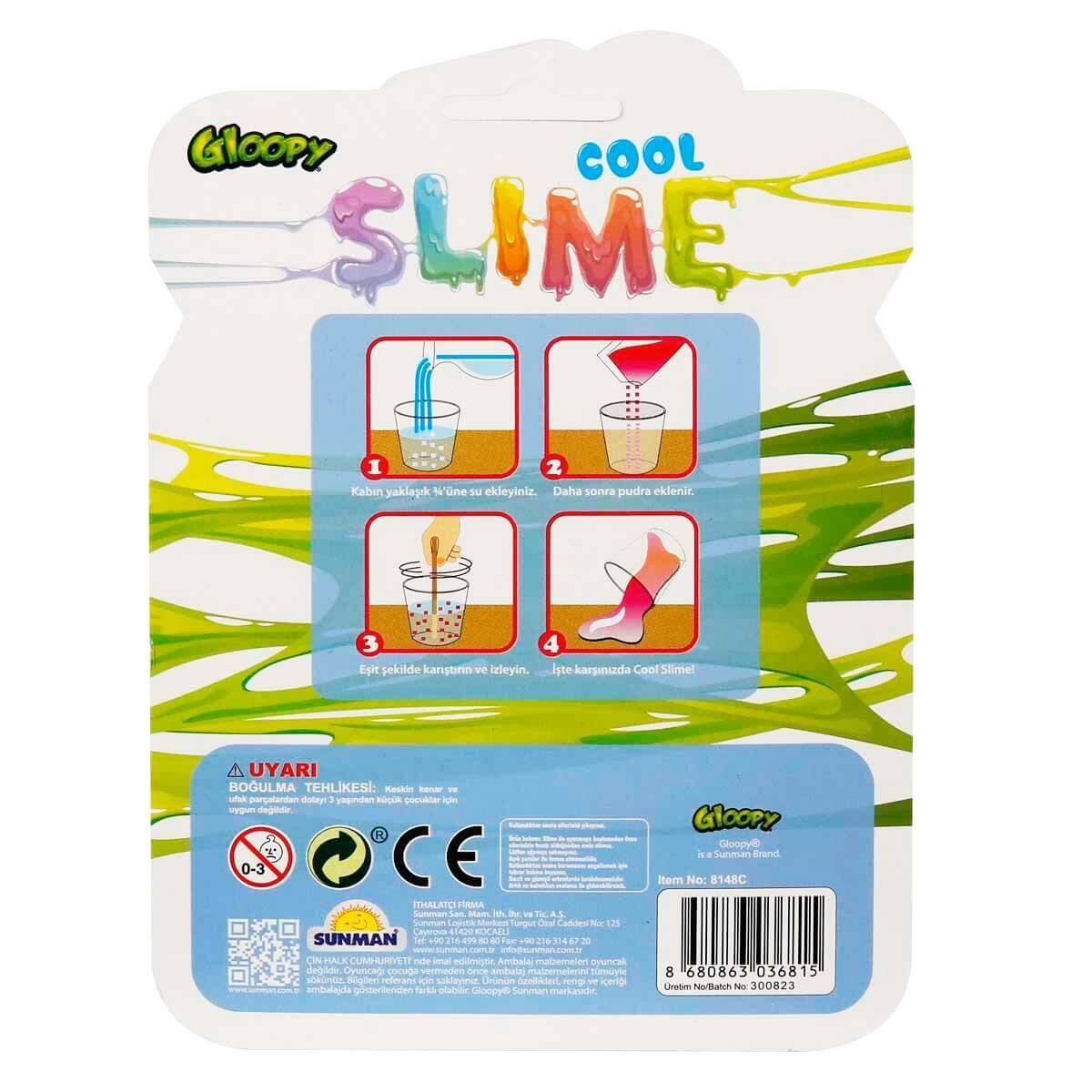 Gloopy Slime Yapım Seti | DIY Kendi Slime’ını Kendin Yap Kiti | Eğitici Bilim ve Deney Seti