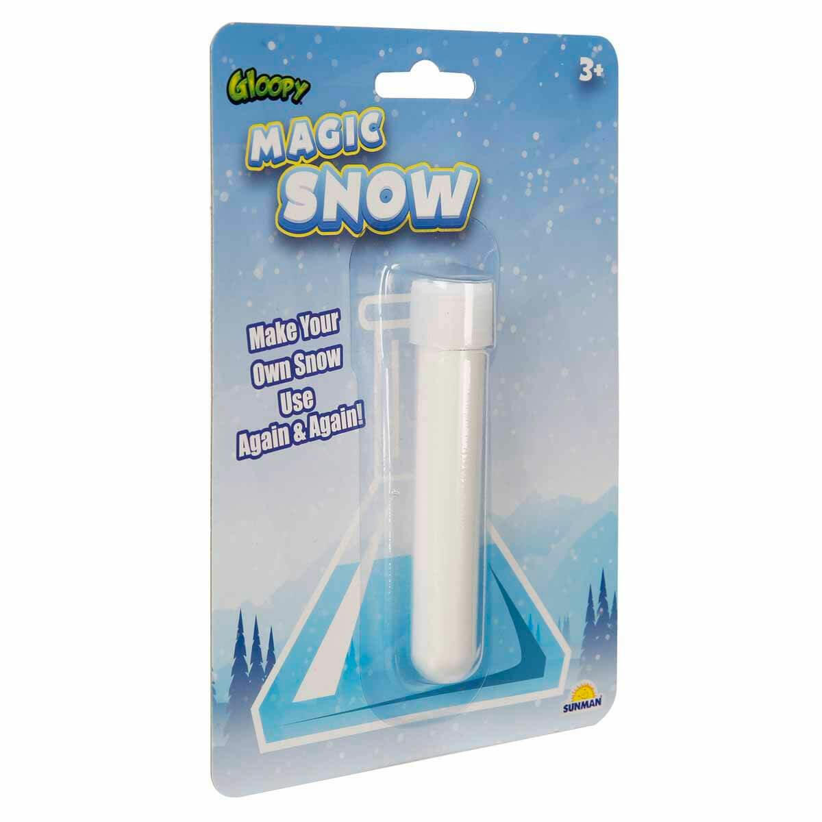 Gloppy Sihirli Kar Yapım Tüpü | Tekrar Kullanılabilir Deney ile 100 Kat Büyüyen Kar Eğlencesi