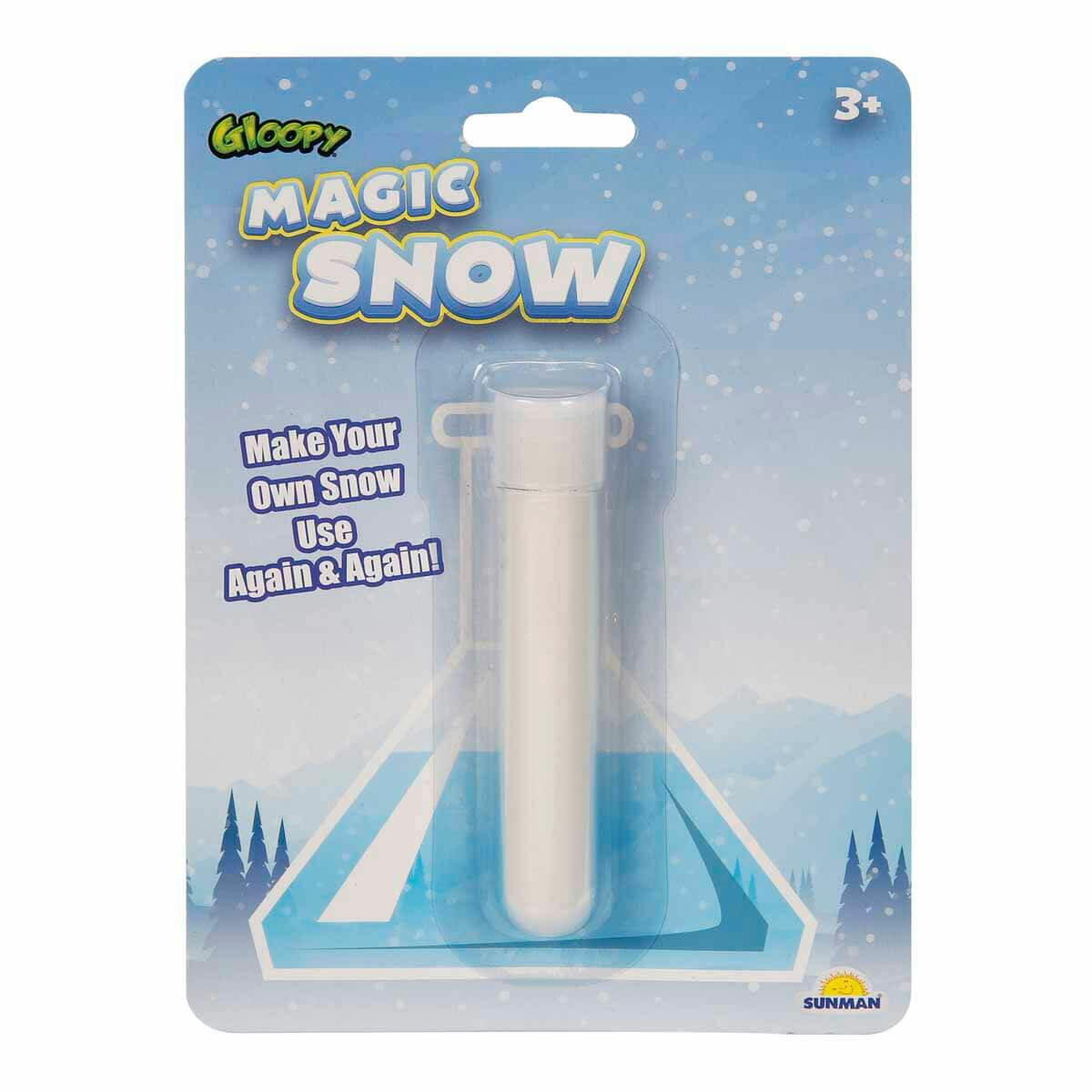 Gloppy Sihirli Kar Yapım Tüpü | Tekrar Kullanılabilir Deney ile 100 Kat Büyüyen Kar Eğlencesi