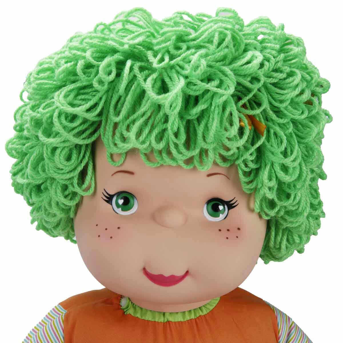 Gökkuşağı Bebekleri 70 cm | Dev Boy Bez Bebek | Et Dokulu Yüz ve Yumuşak Dolgu Gövdeli Eğitici Oyun Arkadaşı