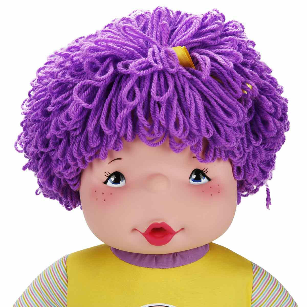 Gökkuşağı Bebekleri 70 cm | Dev Boy Bez Bebek | Et Dokulu Yüz ve Yumuşak Dolgu Gövdeli Eğitici Oyun Arkadaşı