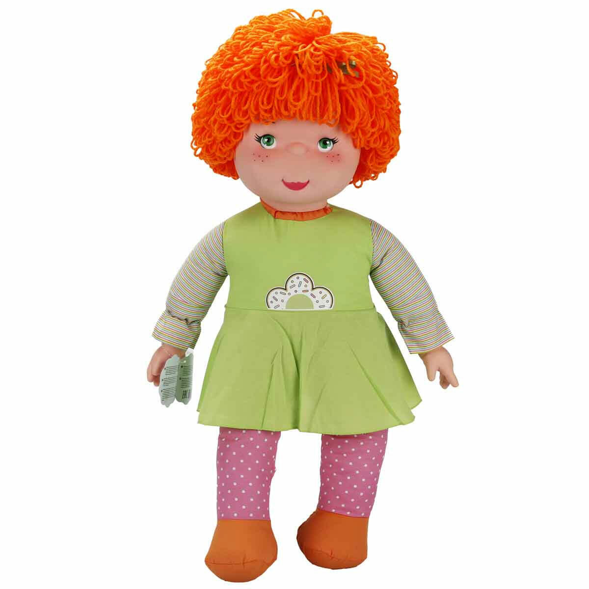 Gökkuşağı Bebekleri 70 cm | Dev Boy Bez Bebek | Et Dokulu Yüz ve Yumuşak Dolgu Gövdeli Eğitici Oyun Arkadaşı