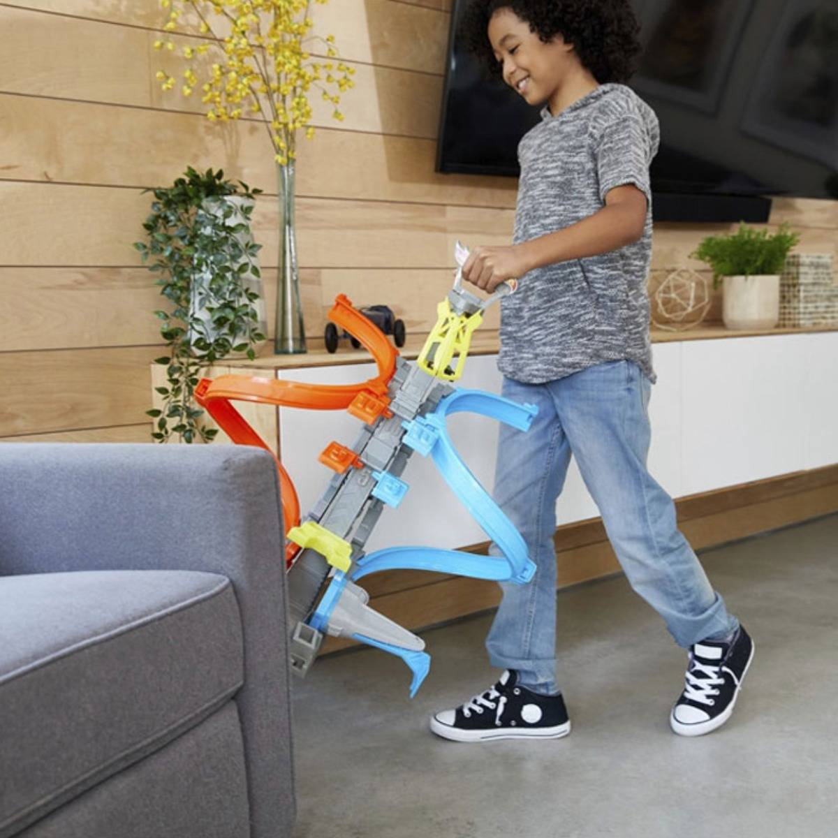 Hot Wheels Dikey Uçuş Heyecan Yarış Seti