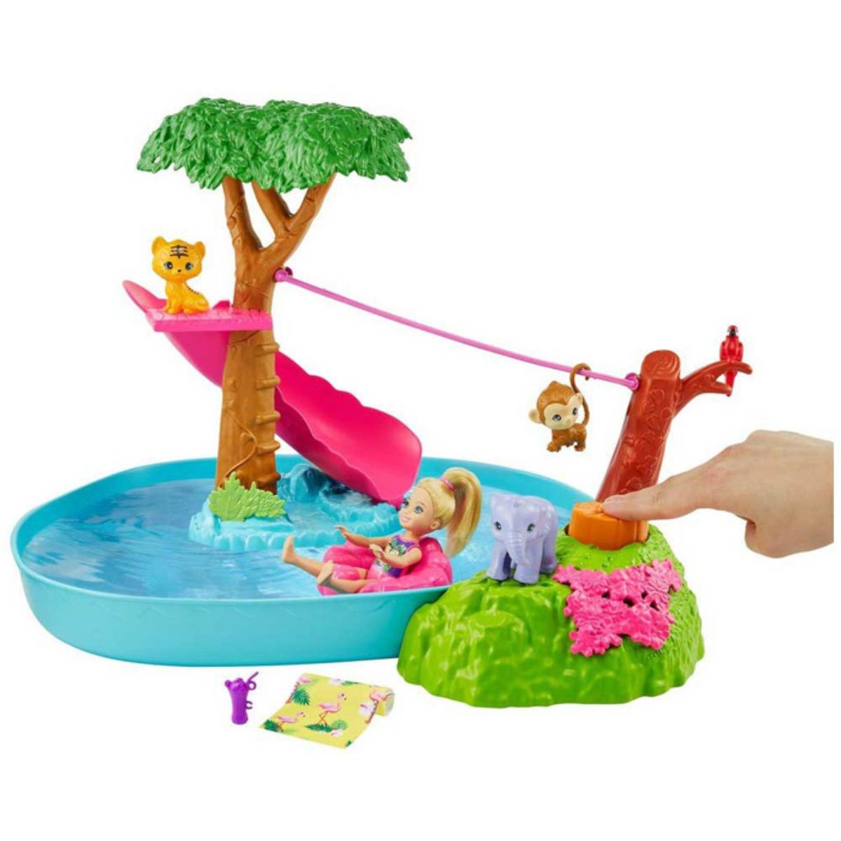 Barbie ve Chelsea Havuz Partisi Oyun Seti