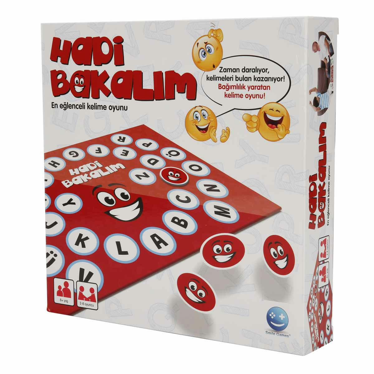 Smile Games Hadi Bakalım Kutu Oyunu | Eğlenceli Kelime ve Hız Oyunu | Zamana Karşı Yarışan Aile Oyunu