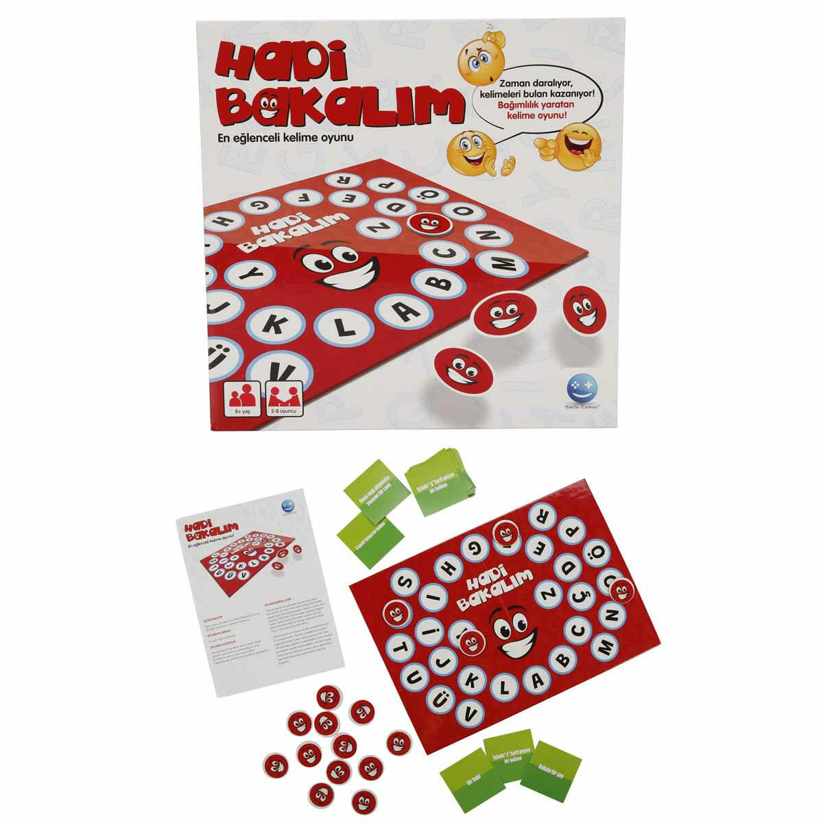 Smile Games Hadi Bakalım Kutu Oyunu | Eğlenceli Kelime ve Hız Oyunu | Zamana Karşı Yarışan Aile Oyunu