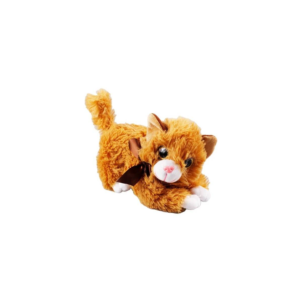 Halley 25 Cm İri Gözlü Yatan Miyavlayan Kedi