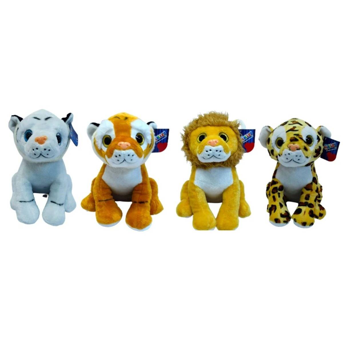 Halley 35 cm İri Gözlü Yabani Peluş Hayvanlar