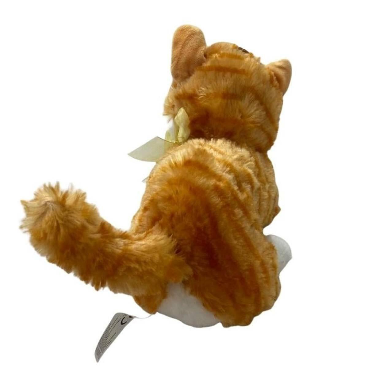 Halley Oyuncak Peluş Sesli Tekir Kedi 25 Cm | Miyavlayan Yumuşak Kedi Figürü | 62367 Model Peluş Oyuncak